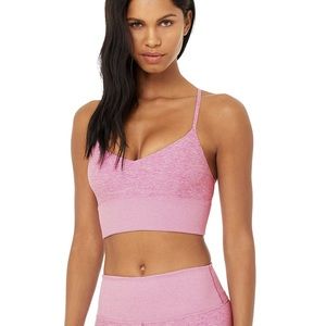 Alo Lavish Bra Alosoft in Pink Lavender Heather